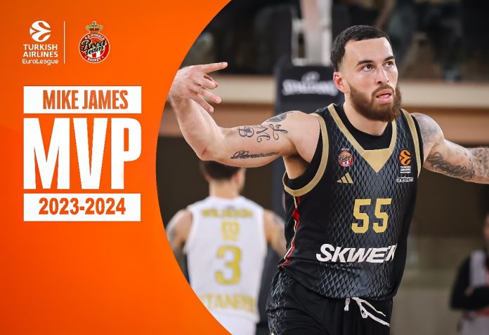 Euroleague'de MVP Mike James Oldu